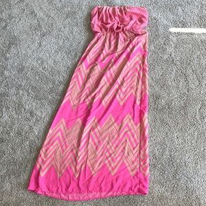 Sundress Maxi strapless